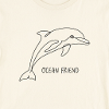 Dolphin Line Art: Ocean Friend