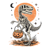 Dino Skeleton Halloween Candy Dinosaur