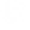 Dog with Tongue Out Line Drawing