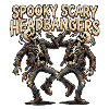 Heavy Metal Headbanger Skeleton