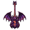 Heavy Metal Bat Guitar