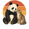 Panda et Cat