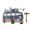 Croatia Camper Motif Vanlife Camping Holiday