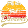 Fly the Diamond Sunset
