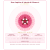 Rosace Fibonacci Rose Délicate