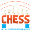 Échiquier des joueurs d’échecs