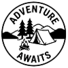 Abenteuer Wartet Camping Emblem