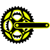 Bicycle Chainring Icon