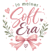In meiner Soft Era – rosa Script