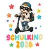 Einschulung Schulkind 2026 Junge Mädchen Faultier