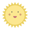 Soleil souriant