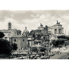 Sepia Rome: Colosseum and Square