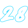 28 Zahl symbol