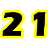 21 Number Symbol