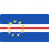 Cape verde Flagge Länderkarte 