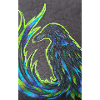 Phoenix in neon plumage