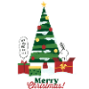Peanuts Merry Christmas With Snoopy & Tree