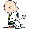 Peanuts Snoopy Umarmt Charlie Brown