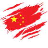 China-Chinesische Flagge