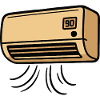 AC Retro-Cartoon mit Pfoten