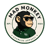 Mad Monkey Monkey Green Polo