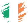 Irland-Irische Flagge
