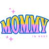 Mama ist das beste Pop-Art-Design