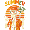 Sun Tiki Skeleton Summer