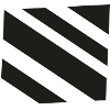 Diagonal Black White Stripe Pattern