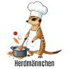 Herdmännchen Koch Gastronomie Beikoch Lustig 