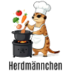 Herdmännchen Koch Gastronomie Beikoch Lustig 