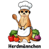 Herdmännchen Koch Gastronomie Beikoch Lustig 