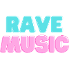 Rave Music Neon 3D
