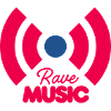 Rave-Musik Neon-Signal