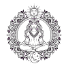 Boho Yoga Mandala - Sun Moon Meditation