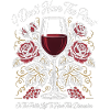 Weinglas Rosy Bloom Eleganz