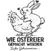 Osterhase und Hühnchen Duo