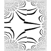 Radial Fingerprint Pattern
