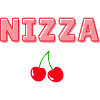 Nice Pink Font with Cherries