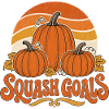 Squash-Ziele Herbst-Kürbis-Trio