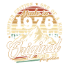 1976 Jahrgang Vintage Geburtstag Geschenk Retro