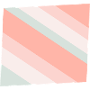 Pastel Diagonal Stripes Peach Mint