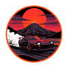 Neon Fuji Drift Smoke Edition