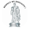 Held der Sexualität Statue