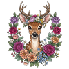 Festival folklorique des Fleurs de Cerf Costumes Traditionnels Cadeau de remplacement