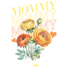 Mama-Blumenstrauß Retro