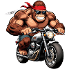 Biker Gorille Musclé