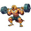 Lifting Eagle: Feathered Strength