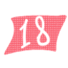 18th Birthday Pink Dot Design