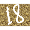 Leopard Pattern with Large Ampersand